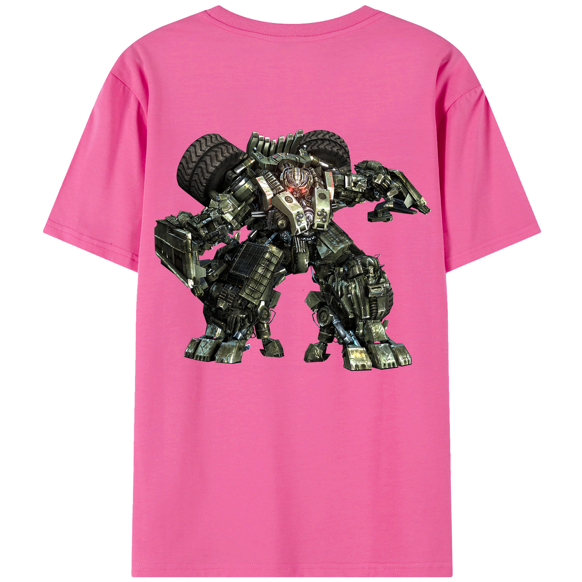 （画像用） Transformers トランスフォーマー レディース半袖Tシャツ(バックプリント)